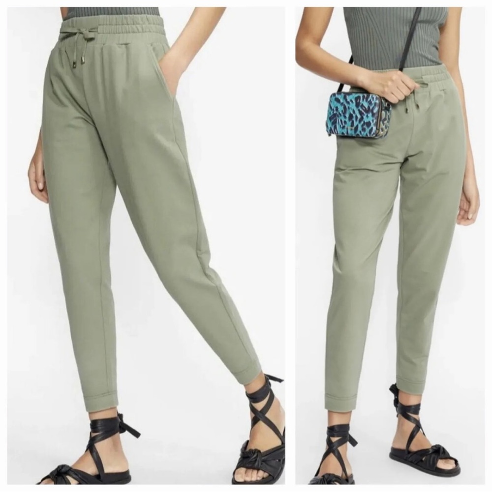 SoldTed Baker London Ioana Jersey Jogger High Rise Pants Green NWT Size 0 (US2)